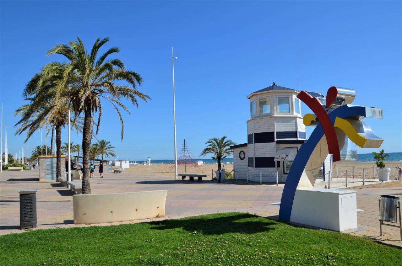 Apartamento Playa & Port Gandia Solo Familias ภายนอก รูปภาพ