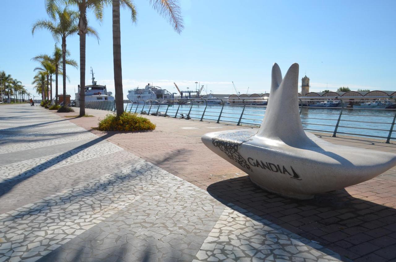 Apartamento Playa & Port Gandia Solo Familias ภายนอก รูปภาพ