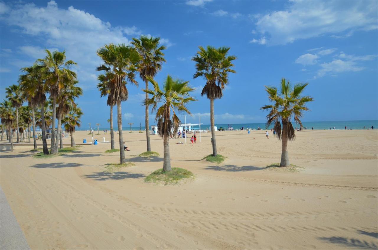 Apartamento Playa & Port Gandia Solo Familias ภายนอก รูปภาพ